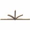 Ekena Millwork Redmond Smooth Timber Gable Bracket, Douglas Fir, 108"W x 45"H x 3 1/2"D x 3 1/2"F, 10/12 Pitch GBW108X45X0404RED00SDF - alternate 2